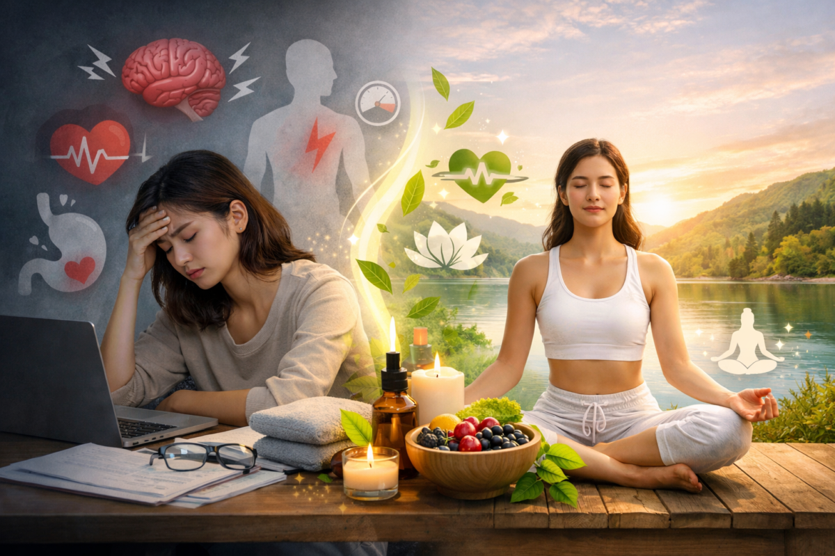 스트레스가 몸에 미치는 영향과 신체 반응