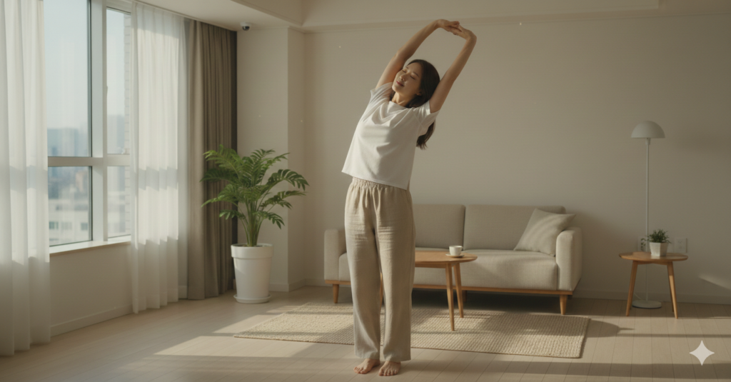 번아웃 회복을 위한 건강한 루틴 이미지