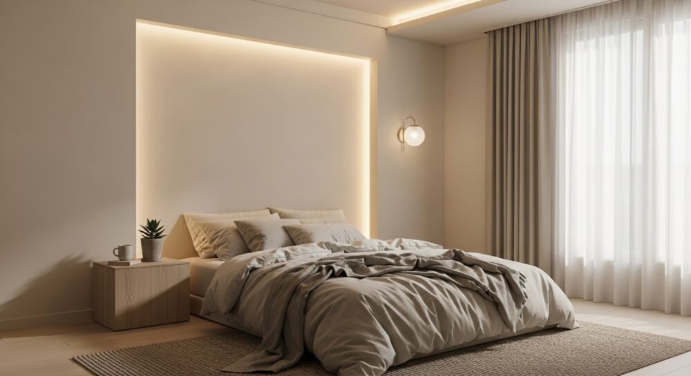 잠 잘 오는 침실 인테리어