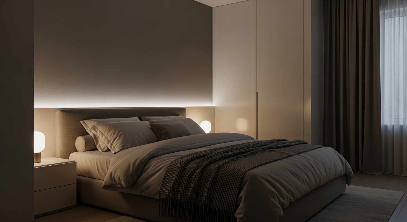 깊은 잠 체크리스트에서 말하는 숙면을 위한 침실 환경 이미지