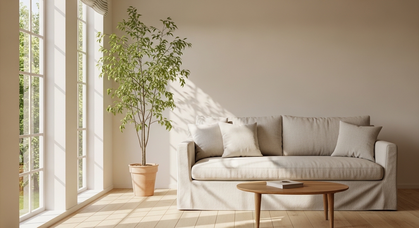 피곤한 집을 회복되는 집으로 바꾸는 자연광 거실 인테리어