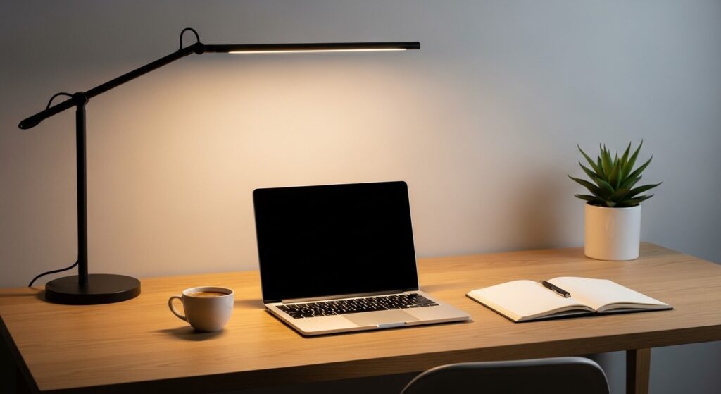 집중력을 높이는 정리된 작업 환경