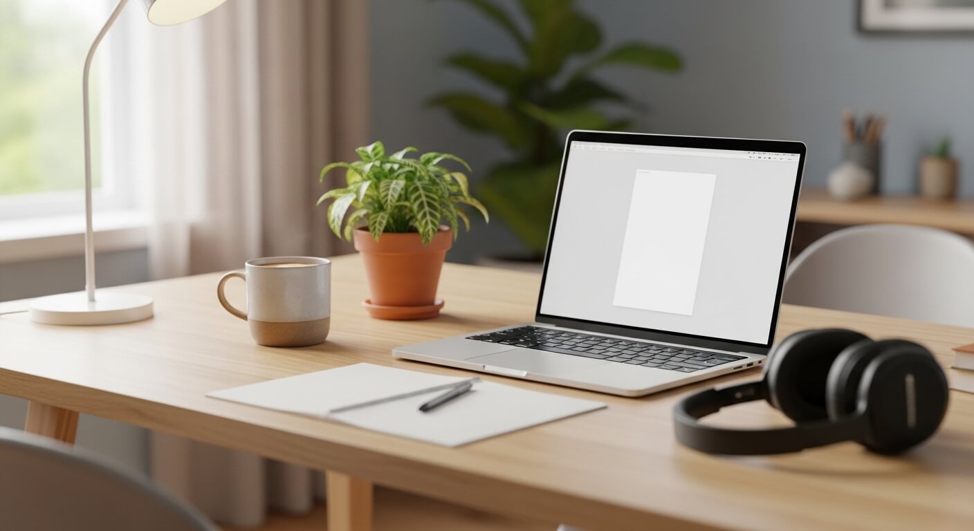 딥워크 하는 방법 집중 환경 책상