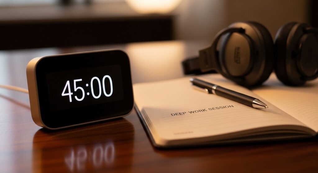 방해 요소 없는 집중 작업 공간